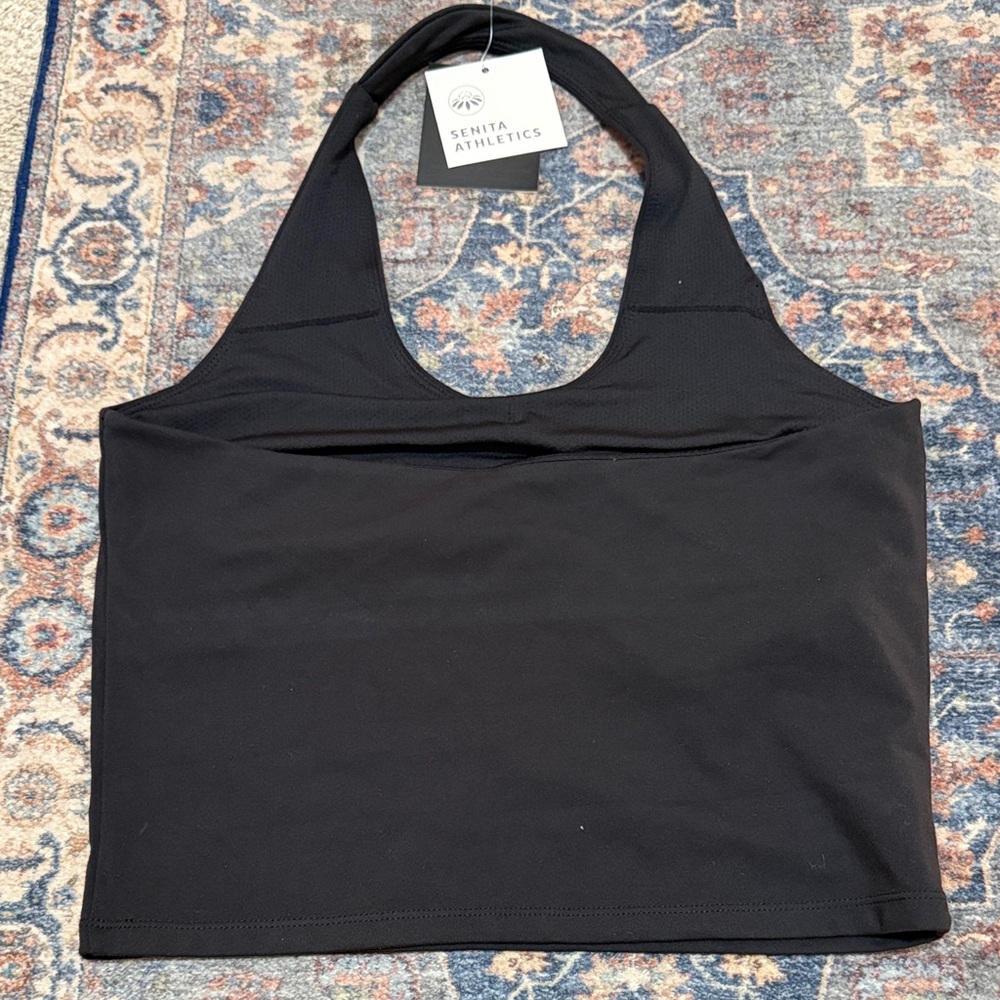 Senita Athletics Black Crop Top - Picture 3 of 3
